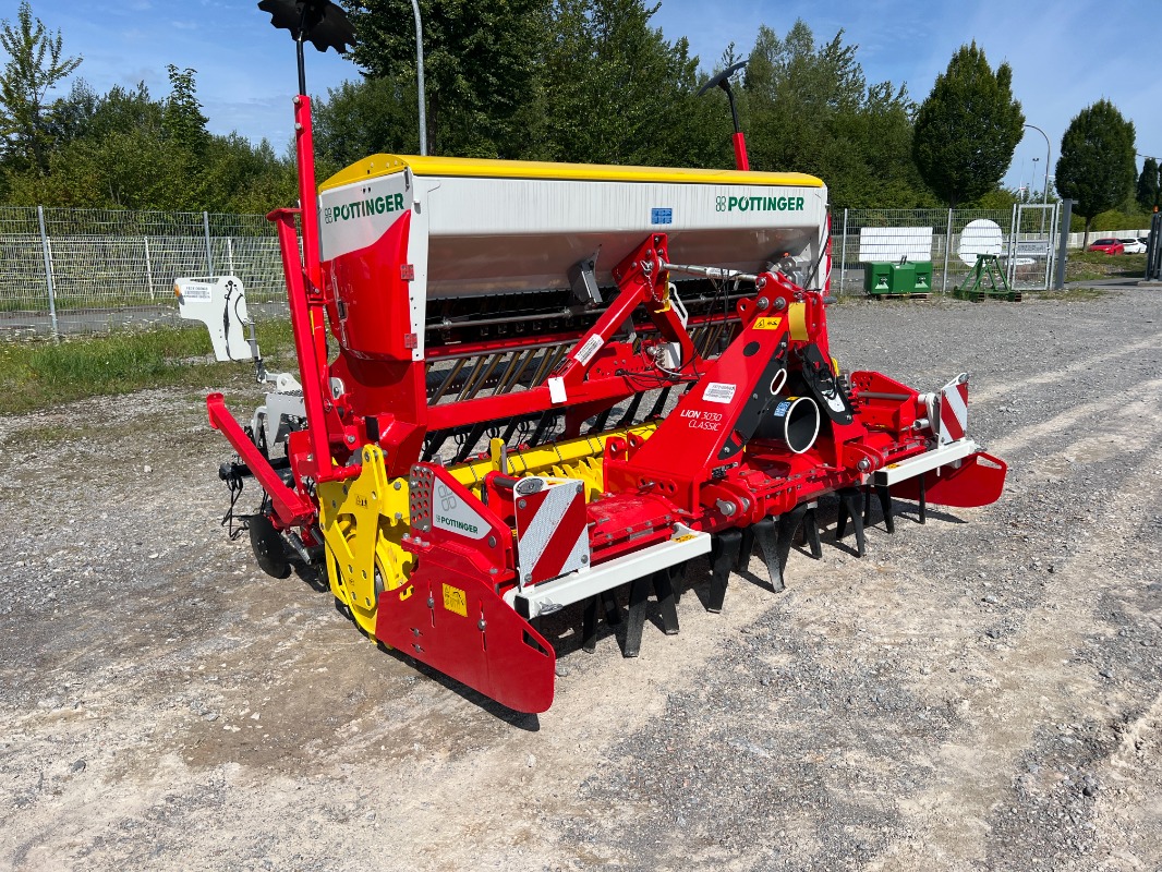 Pöttinger Vitasem M 3000 + Lion 3030 Classic gebraucht Baujahr 2023 – Produktbild 2