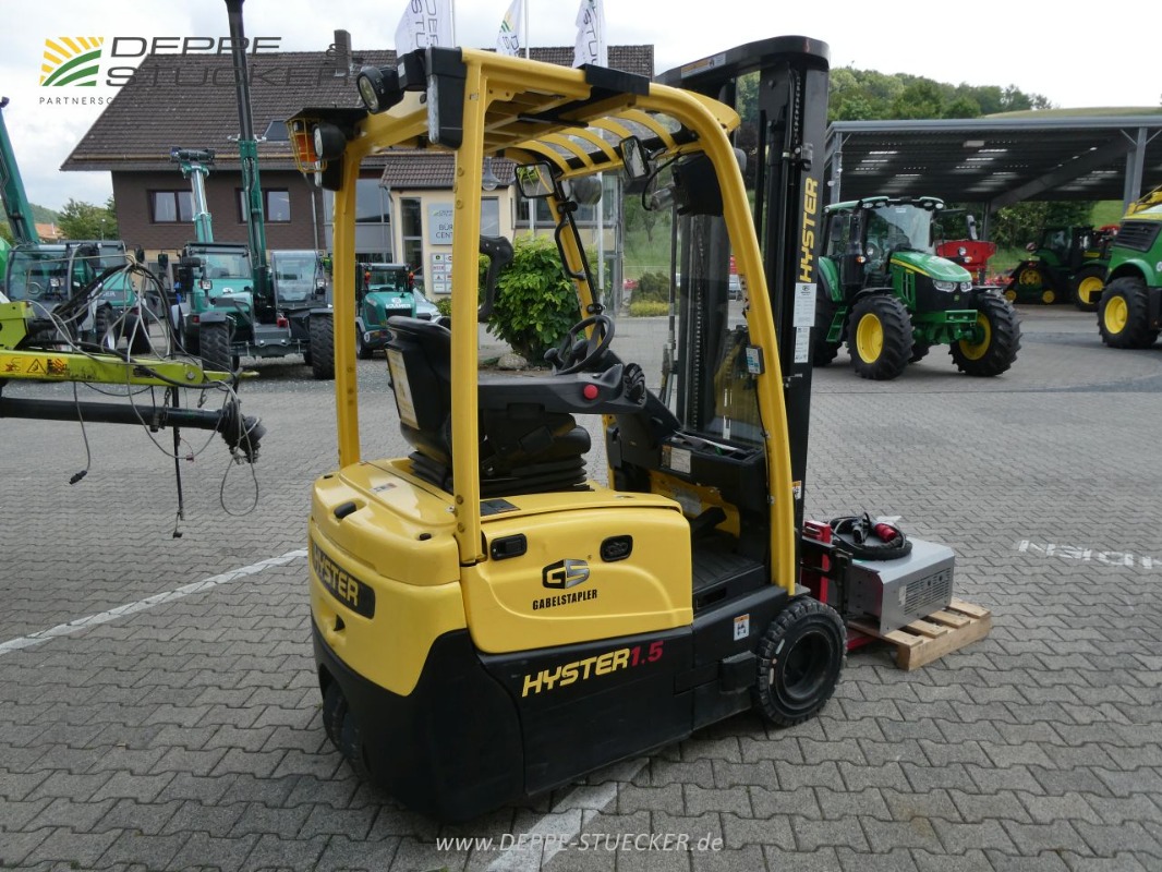 Hyster J1.50XNT SWB Elektro-Dreiradstapler gebraucht Baujahr 2018 – Produktbild 7