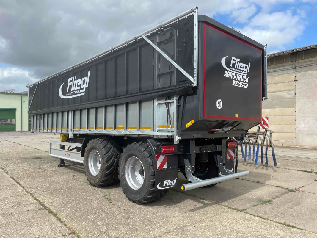 Fliegl Abschiebe-Sattelauflieger ASS 298 Agro-Truck gebraucht Baujahr 2025 – Produktbild 2