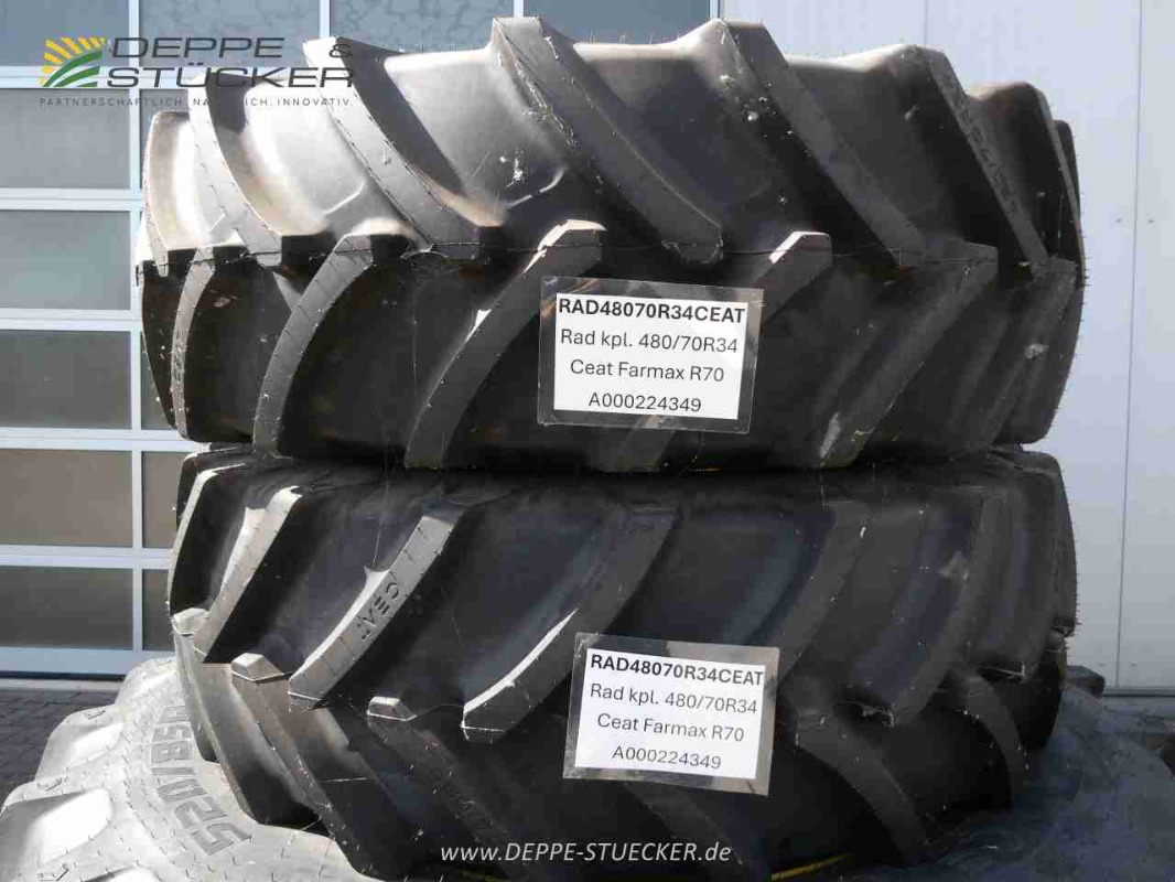 Ceat 480/70R34 / 520/85R46 CEAT Farmax gebraucht Baujahr 2024 – Produktbild 3