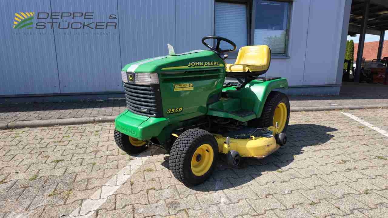 John Deere 355D mit 48C Mähwerk gebraucht Baujahr 2001 – Produktbild 1