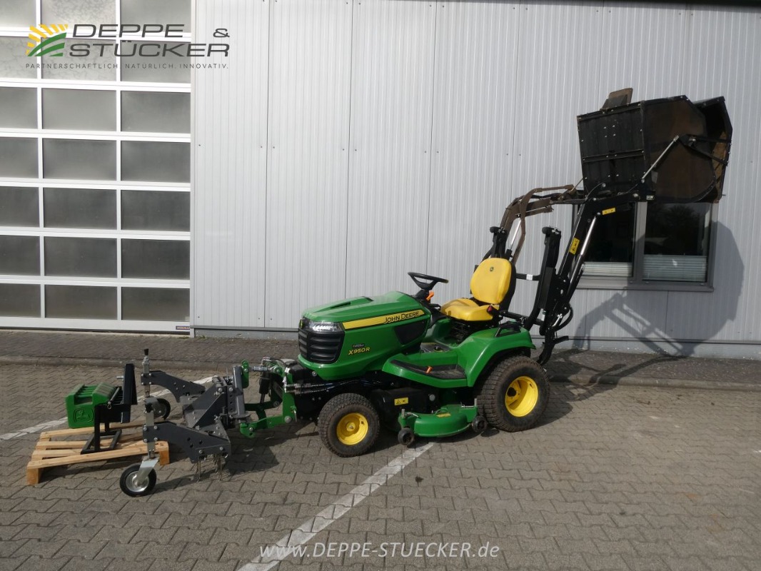 John Deere X950R mit Anbaugeräten gebraucht Baujahr 2020 – Produktbild 1
