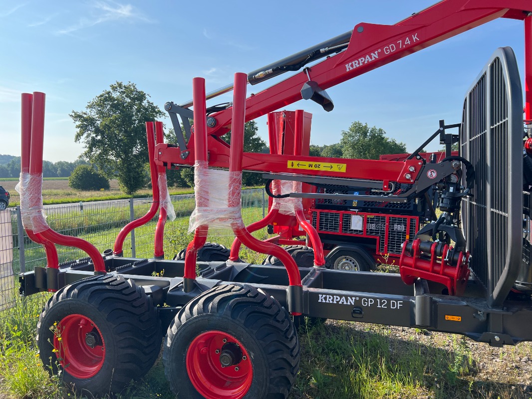 Krpan GP 12 DF mit Kran gebraucht Baujahr 2024 – Produktbild 4