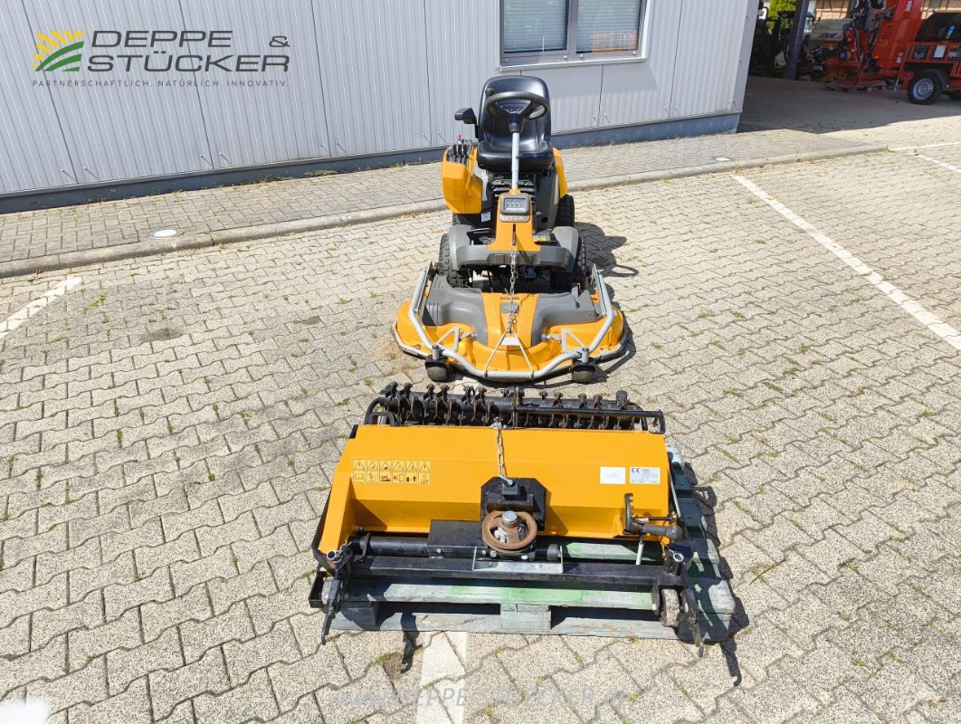 Stiga Park Pro 740 IQX mit Mulcher/Vertikutierer gebraucht Baujahr 2016 – Produktbild 4