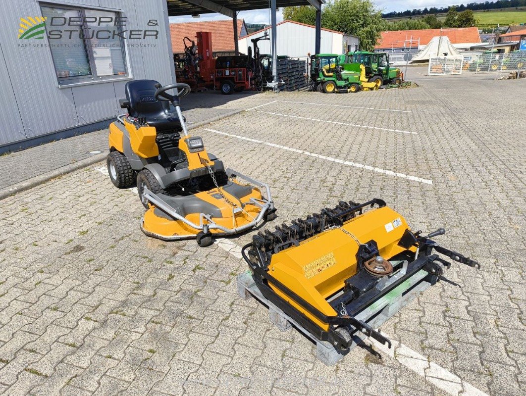Stiga Park Pro 740 IQX mit Mulcher/Vertikutierer gebraucht Baujahr 2016 – Produktbild 5